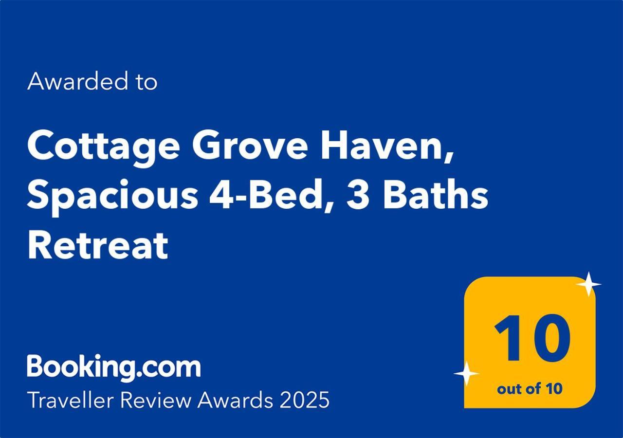 Cottage Grove Haven, Spacious 4-Bed, 3 Baths Retreat Extérieur photo